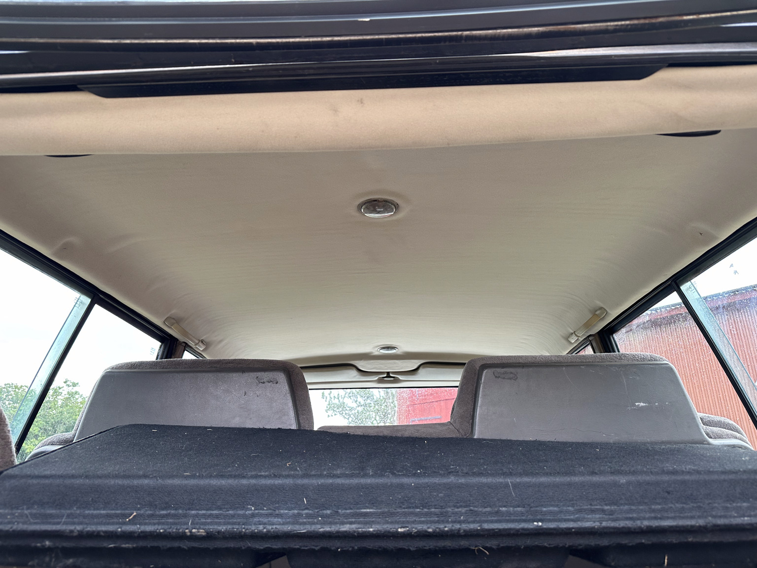 Innenraumfoto von 1990 Range Rover Classic