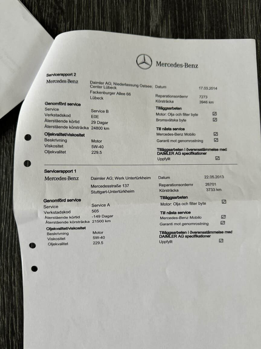 Dokumentation för 2013 MERCEDES-BENZ SL 500 (5)