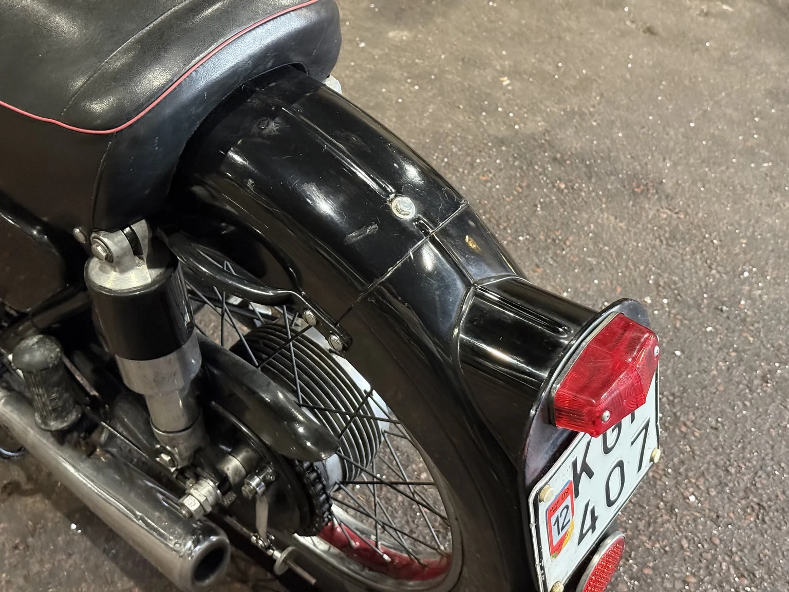 Aussenfoto 1955 Matchless G 9 (19)