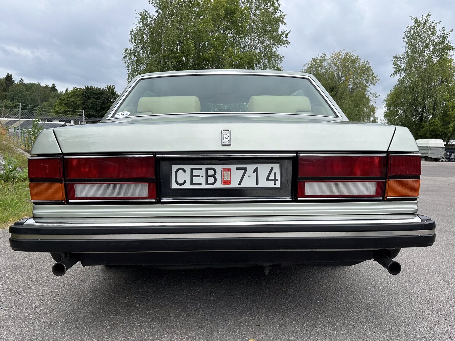 Exteriörbild på 1982  Rolls Royce Silver Spirit