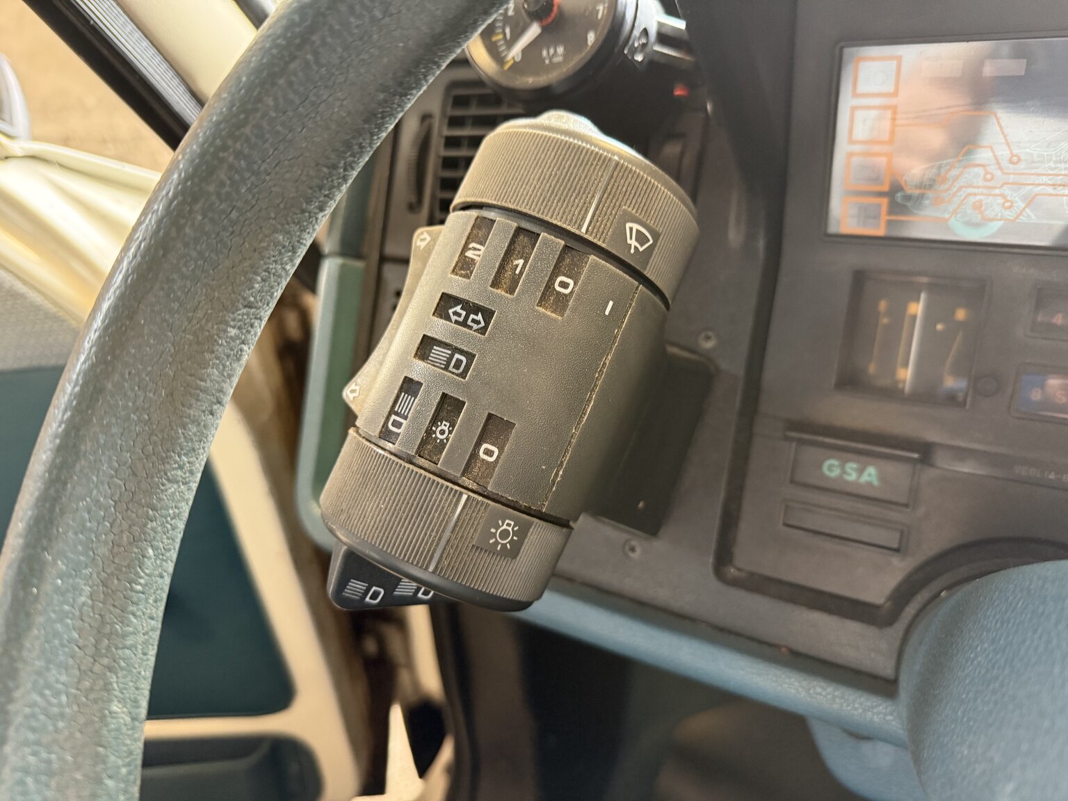 Interior image of 1984 Citroën GSA Break