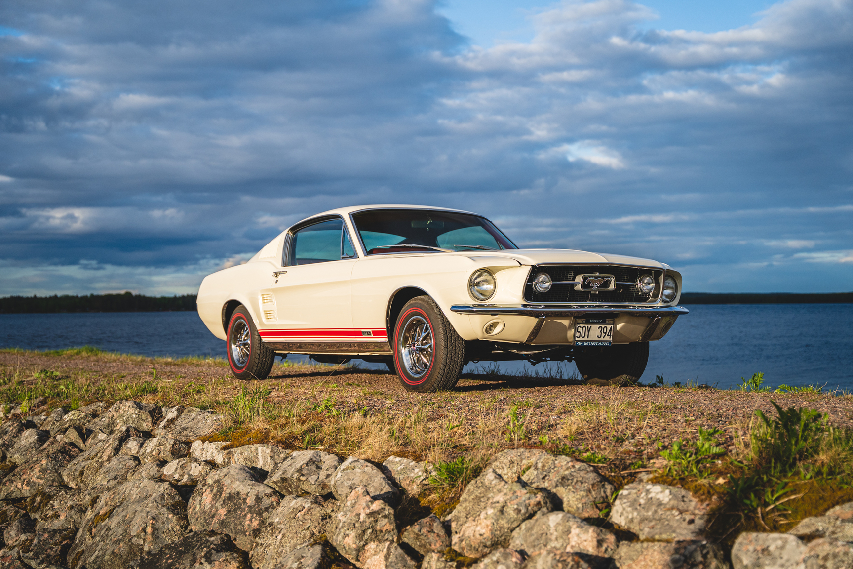 Exteriörbild på 1967 Ford Mustang Fastback