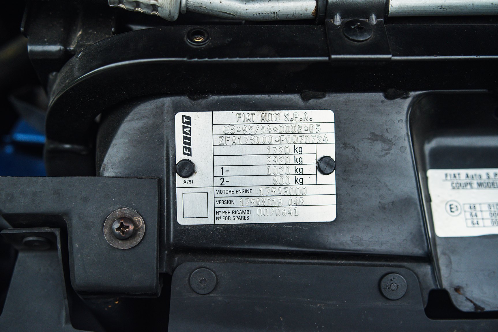 Image of 2000 Fiat Coupé 2.0 Turbo Manuell mechanics