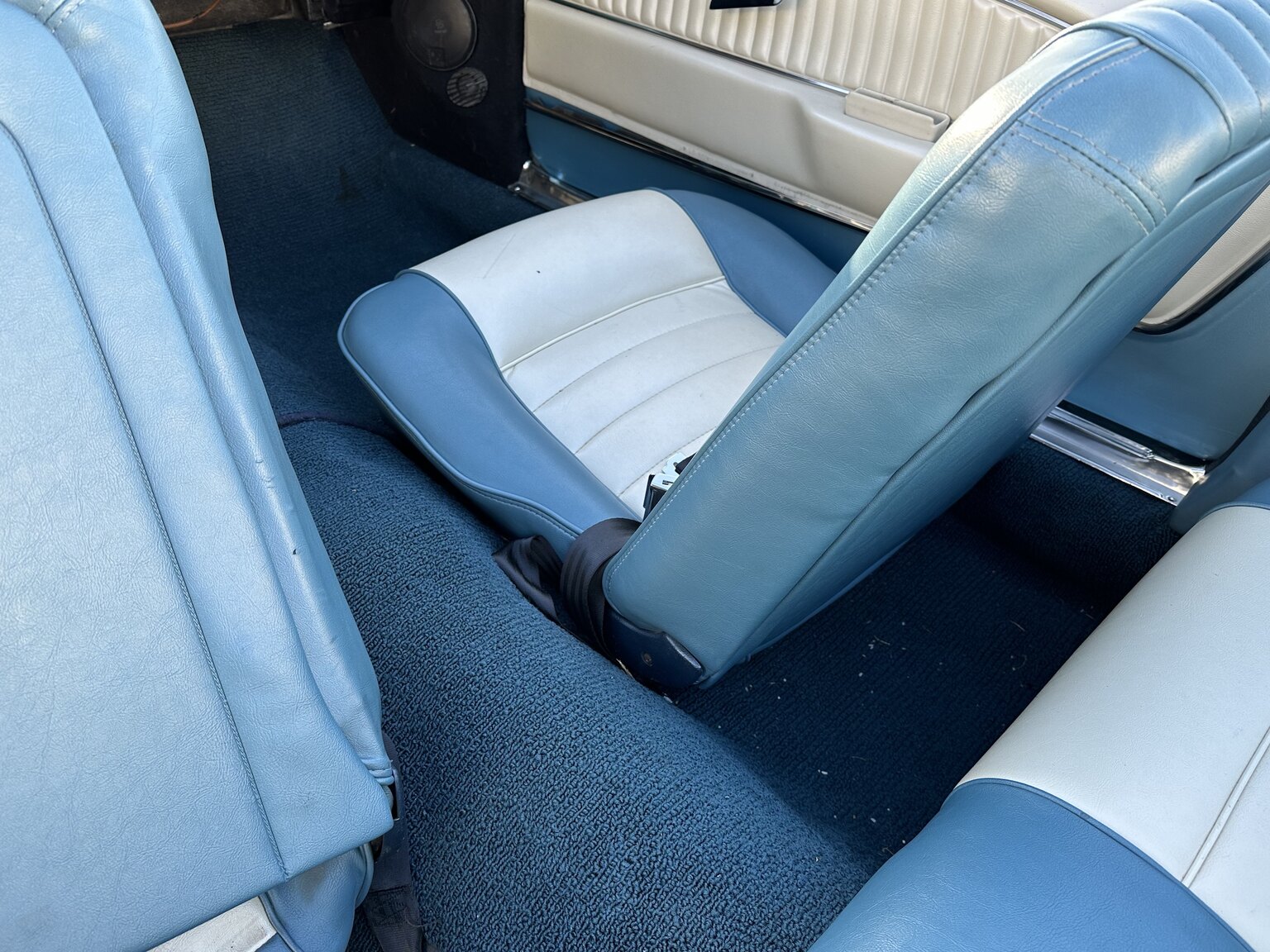 Interiörbild 1966 Ford Mustang Convertible