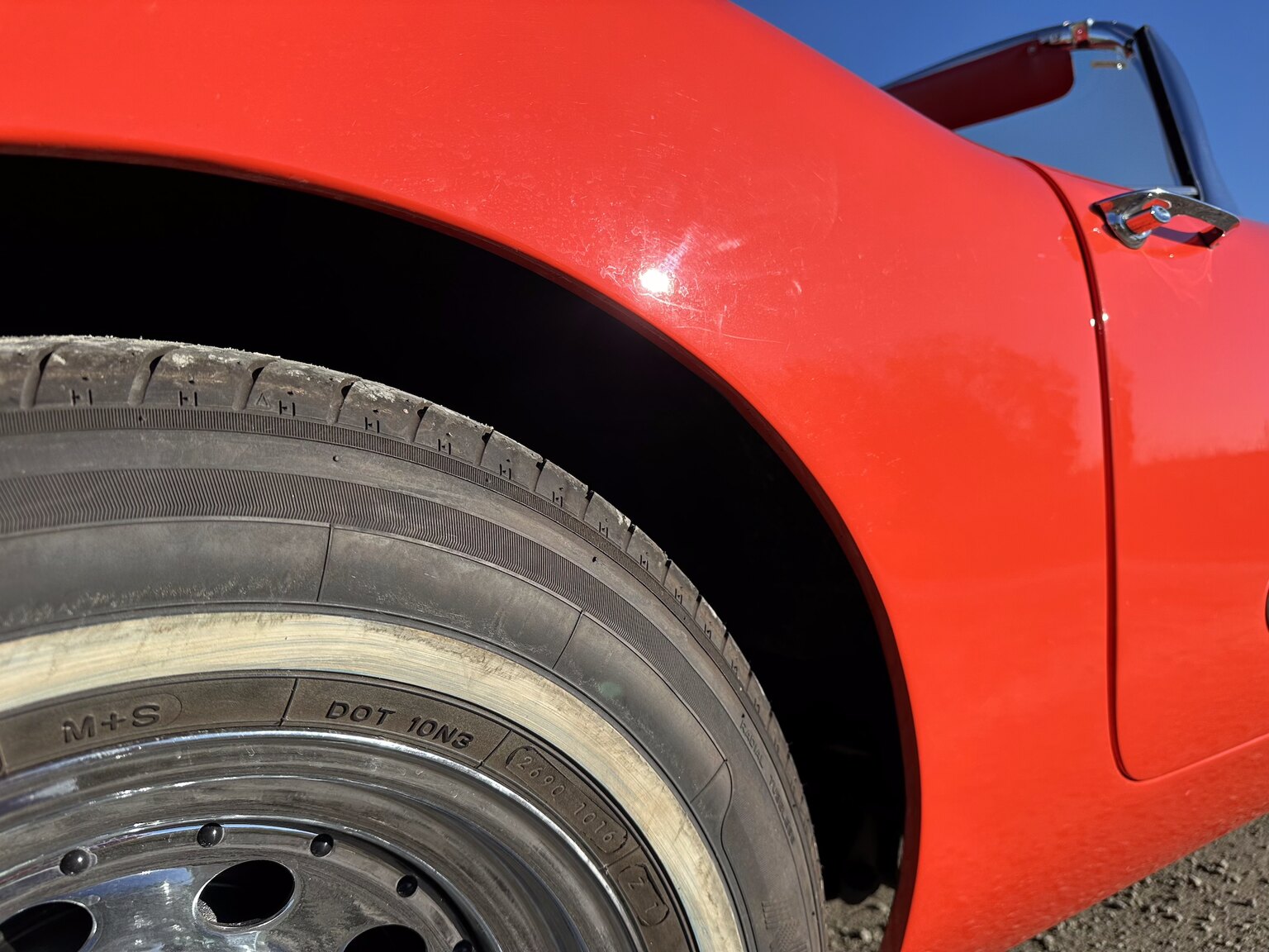 Exteriörbild på 1956 Chevrolet Corvette 