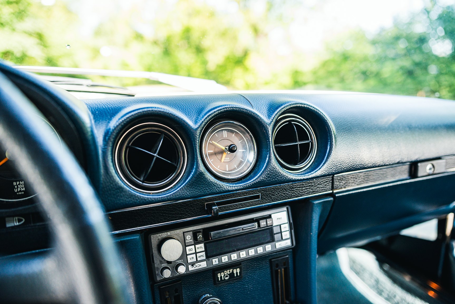 Interiörbild 1972 Mercedes-Benz 350 SL