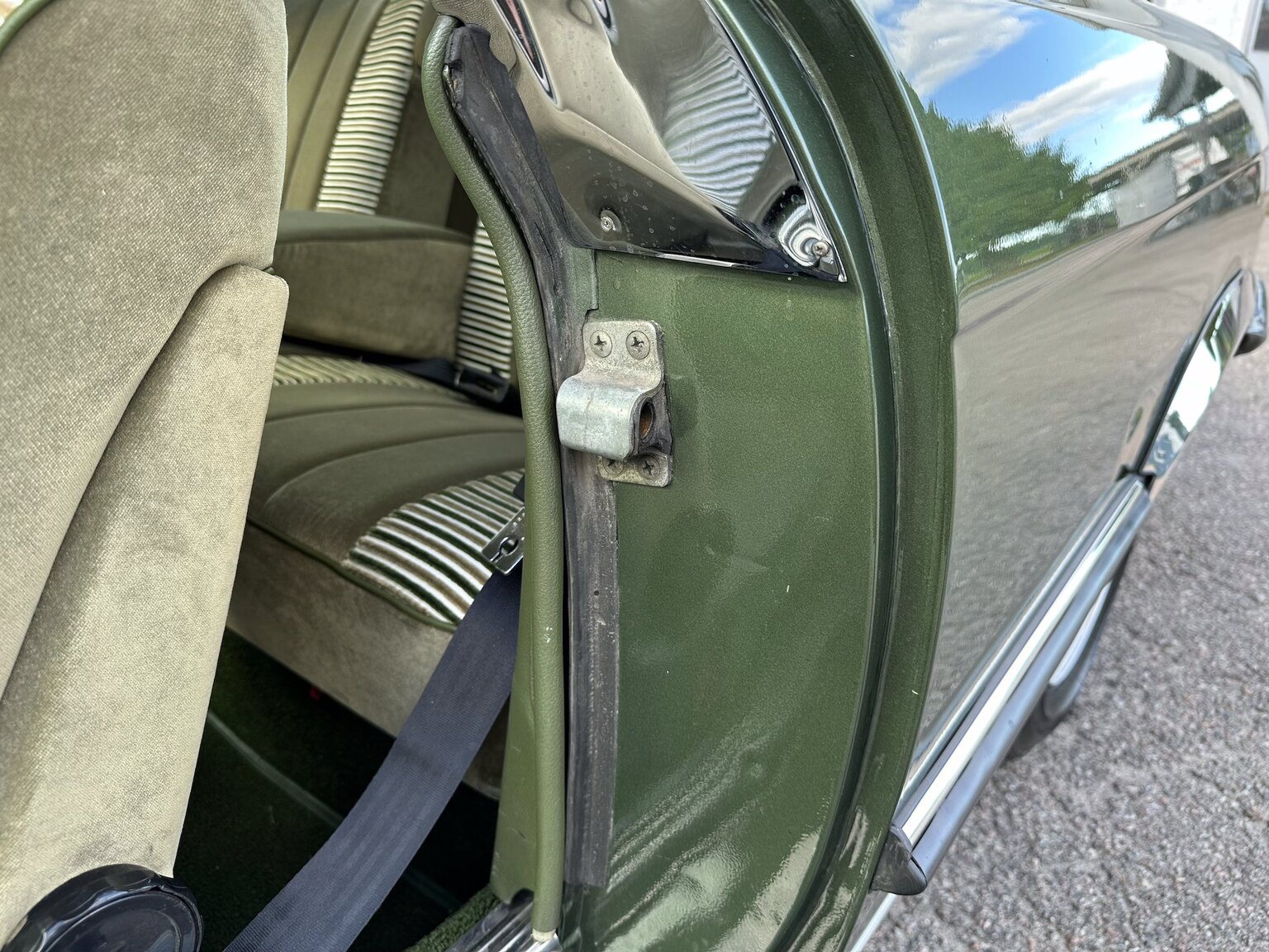 Interiörbild 1974 Mercedes Benz 450 SLC