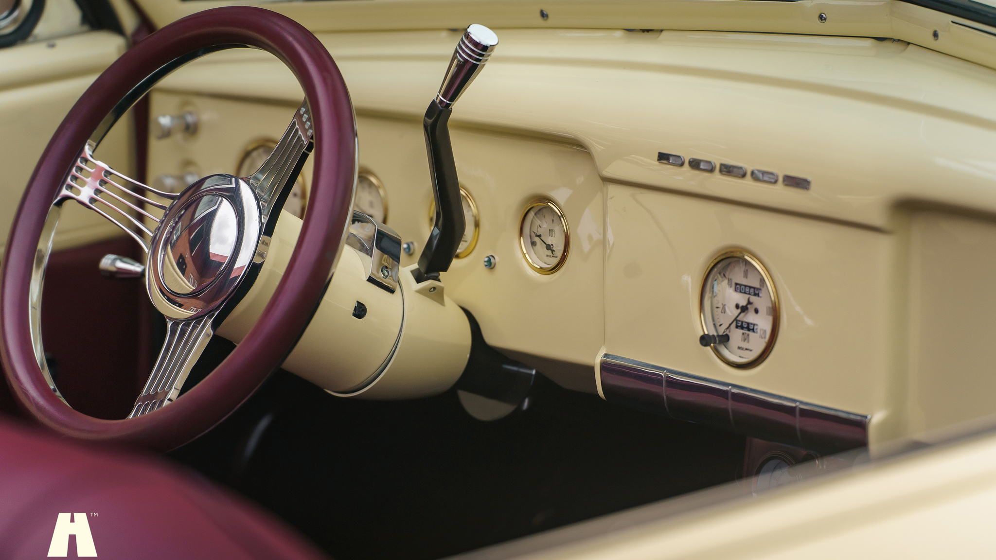 Innenraumfoto von 1950 Dodge Wayfarer Convertible Custom