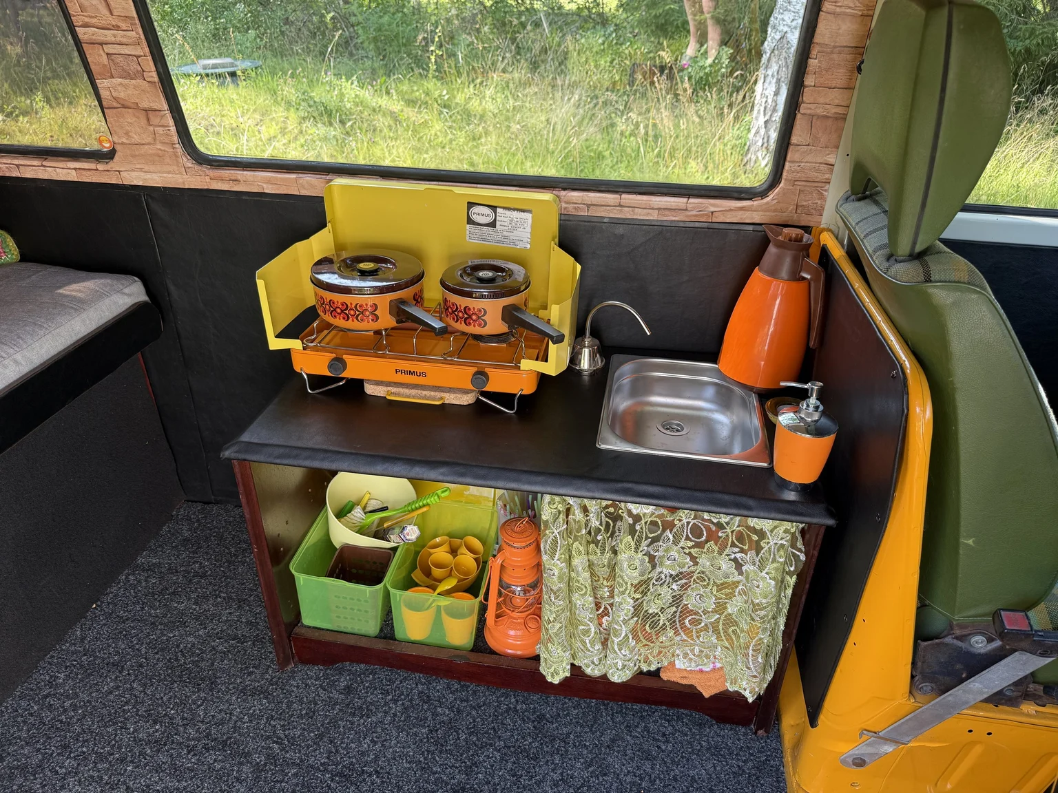 Interior image of 1975 Volkswagen Transporter Campervan (49)