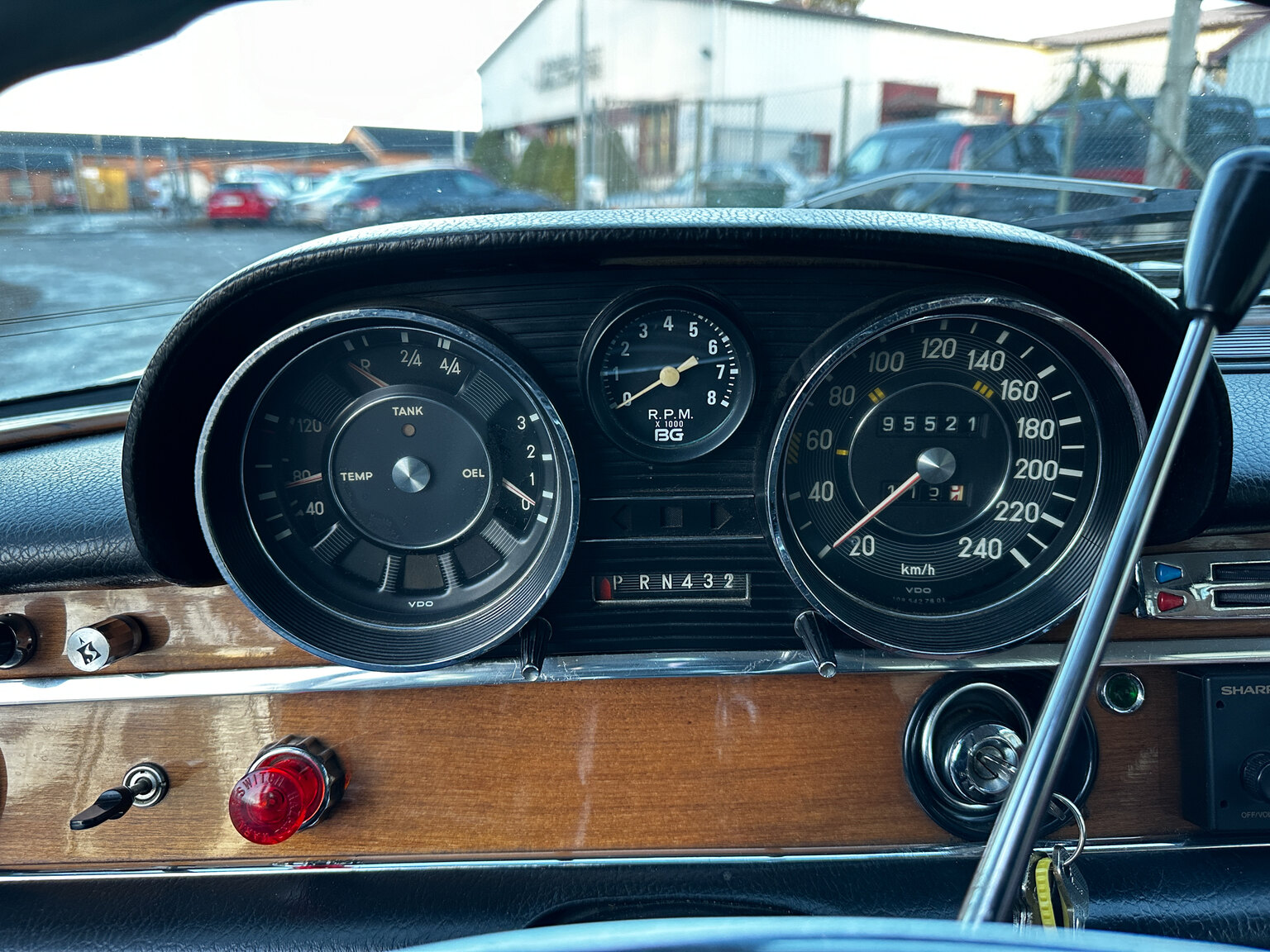 Innenraumfoto von 1967 Mercedes-Benz 250 S