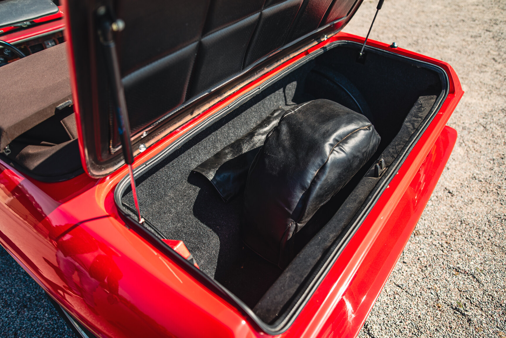 Interiörbild 1985 TVR 350i Cabriolet 3.5 V8