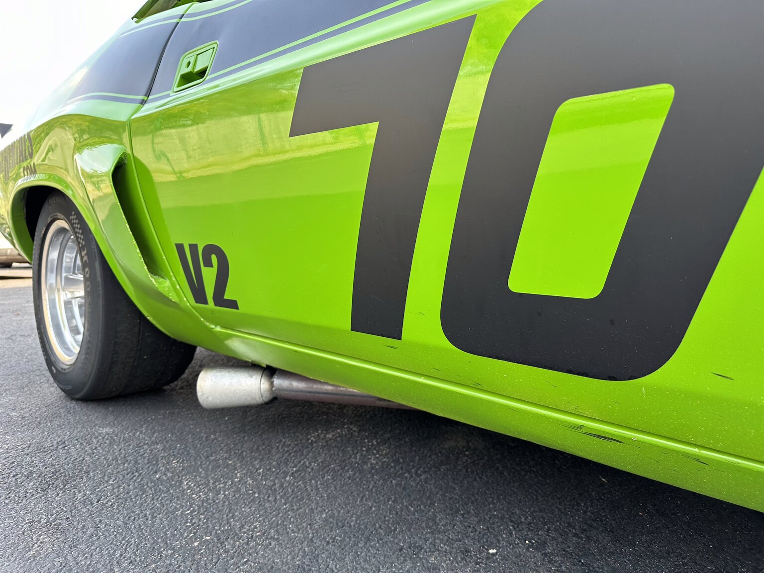 Exteriörbild på 1970 Dodge Challenger Race Car