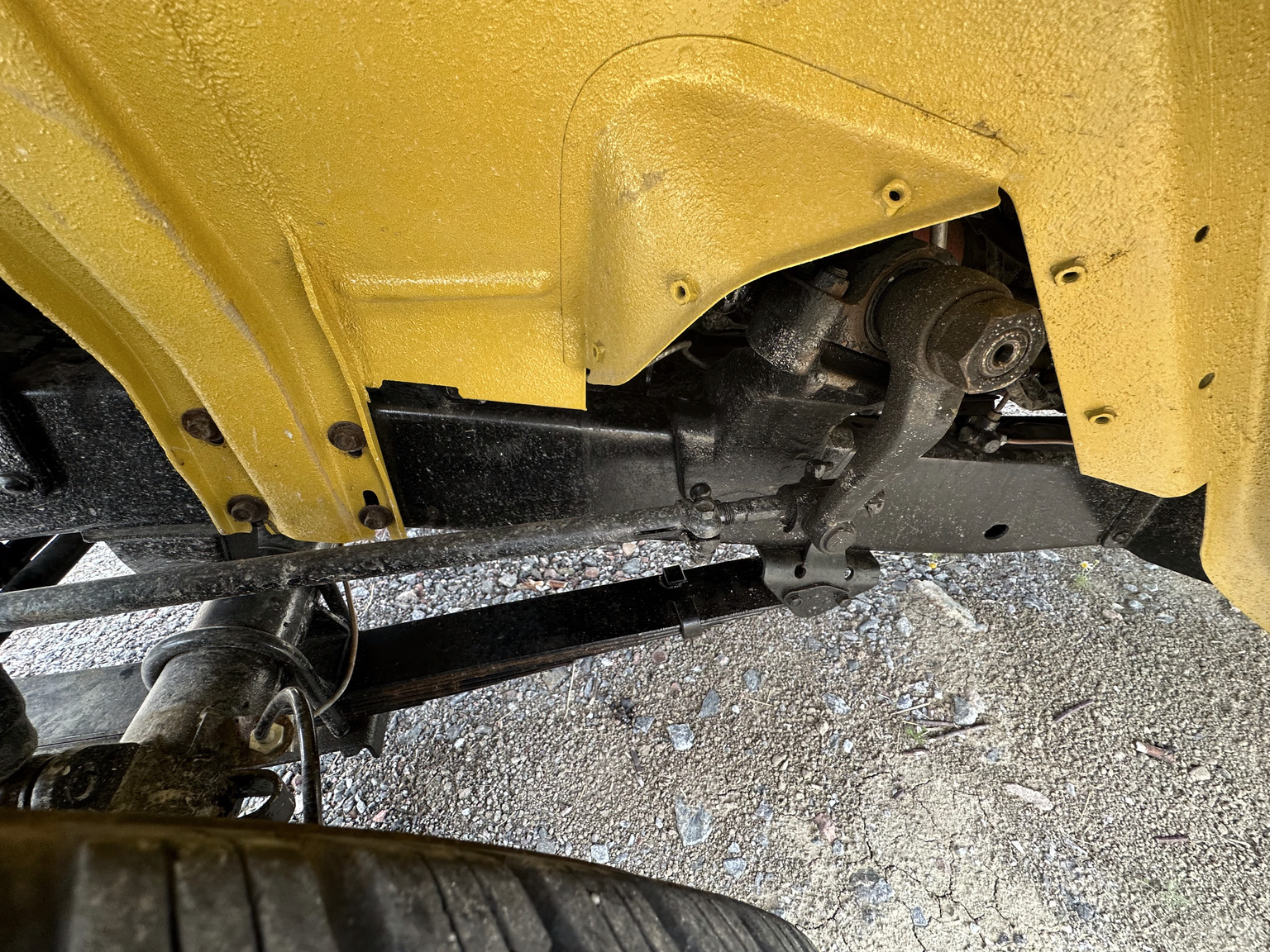 Image of 1976 Toyota Land Cruiser BJ40 mechanics