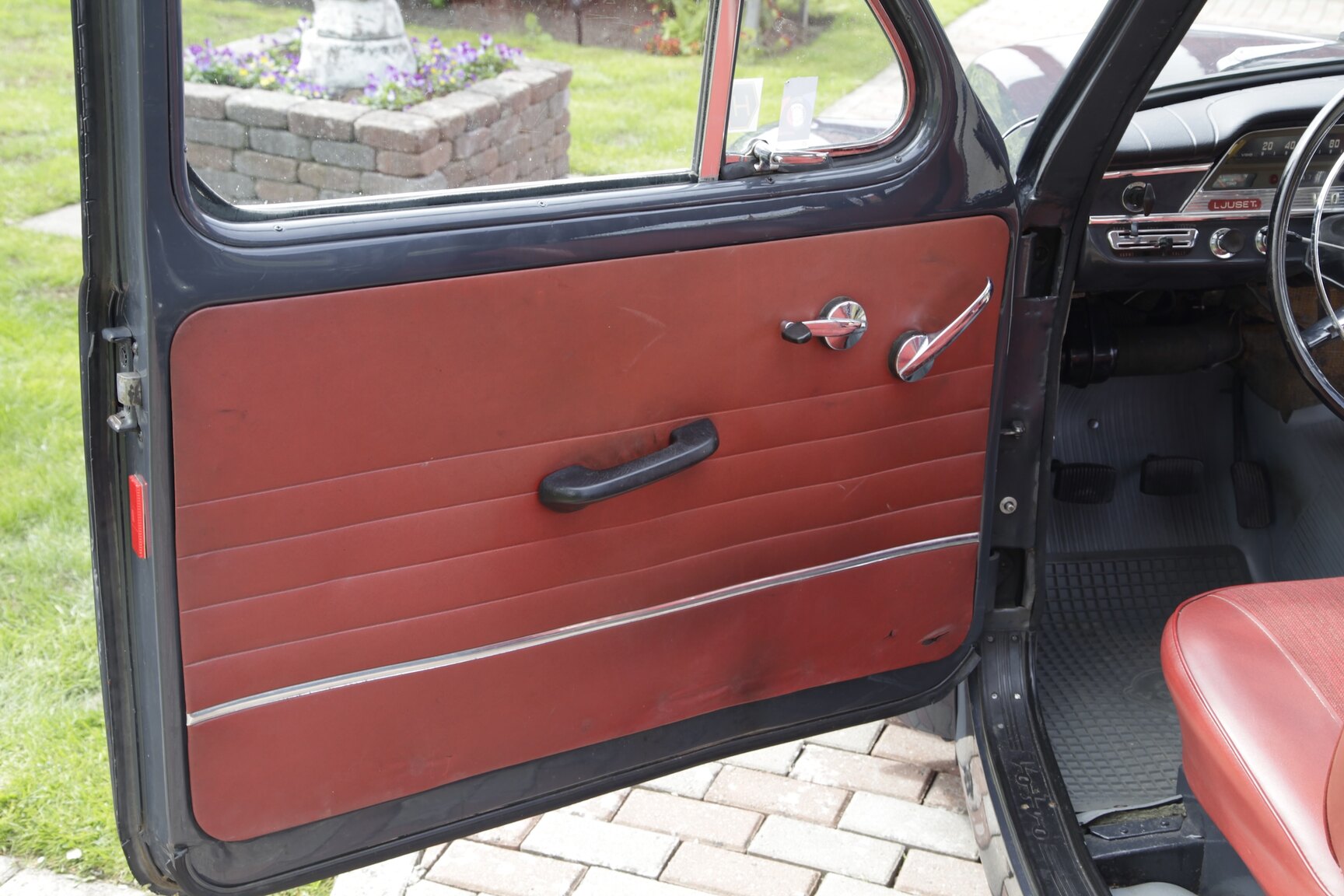 Interiörbild 1964 Volvo PV544E 1.8