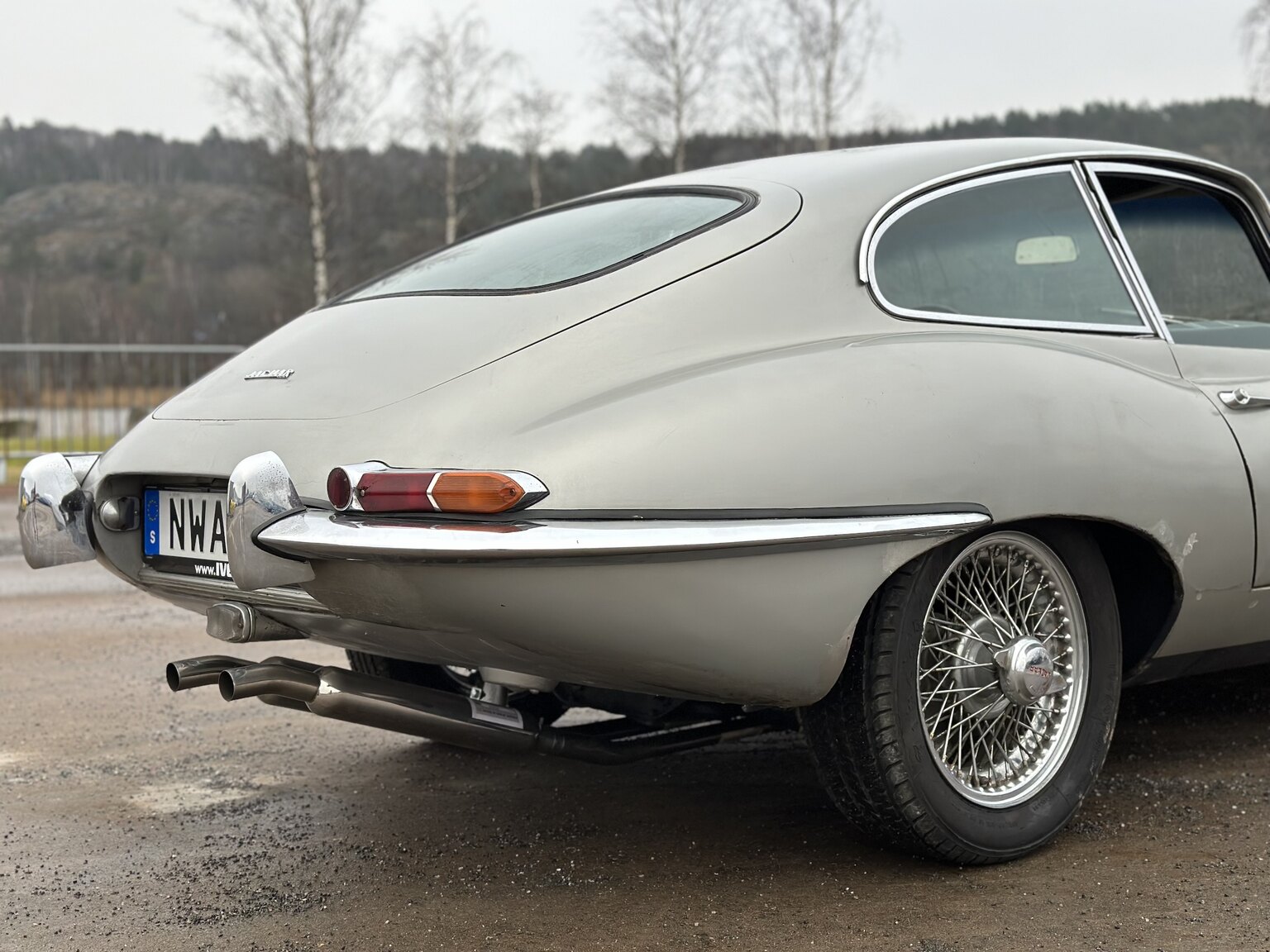 Exterior image of 1962 Jaguar E-Type 3.8 Series I