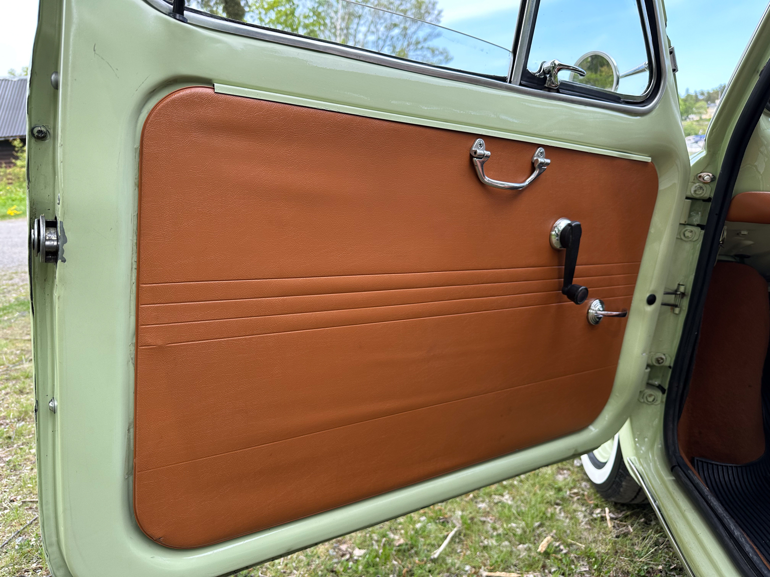 Innenraumfoto von 1970 Fiat 500 Lusso
