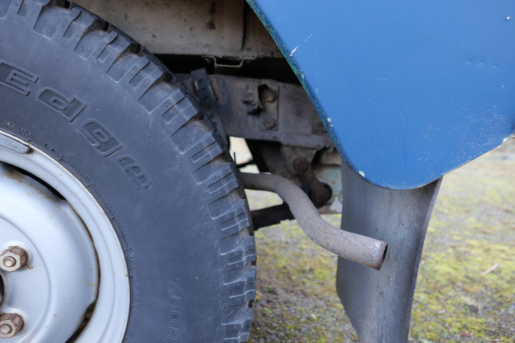 Exterior image of 1970 Land Rover Series 2 88 Pick up (37)