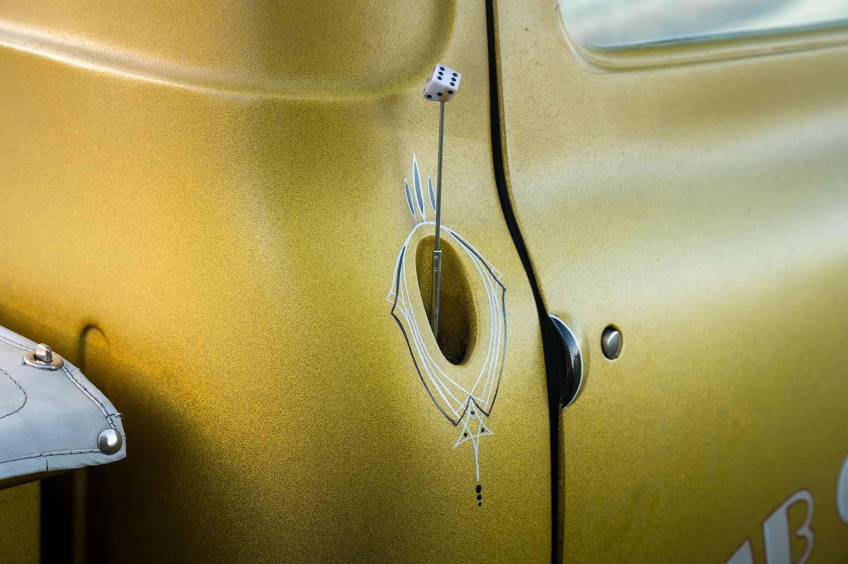 Exteriörbild på 1955 Ford F-100 Kustom