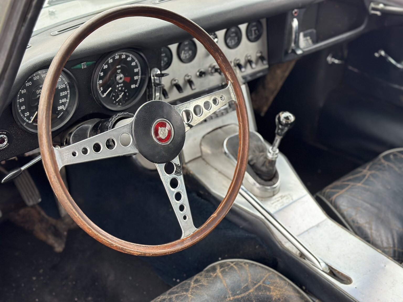 Interior image of 1962 Jaguar E-Type 3.8 Series I