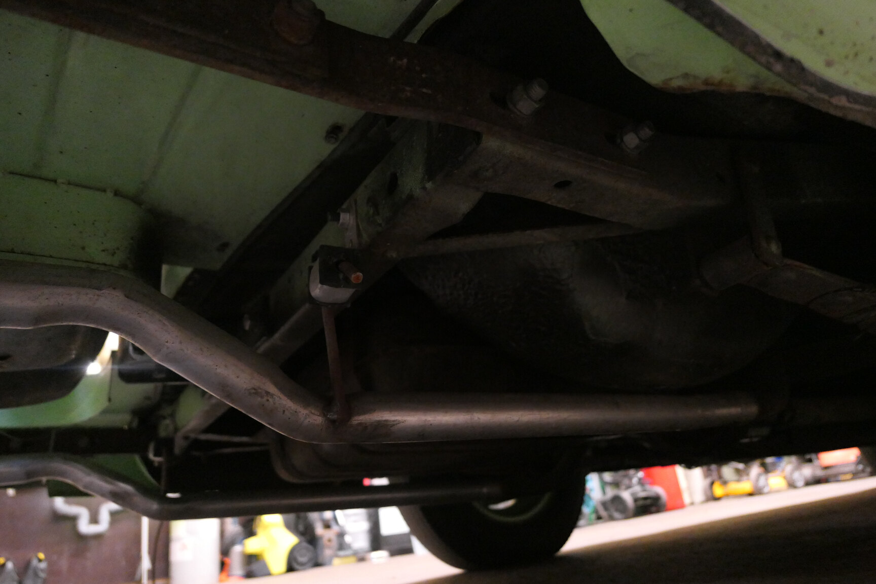 Image of 1949 Ford Custom Convertible mechanics