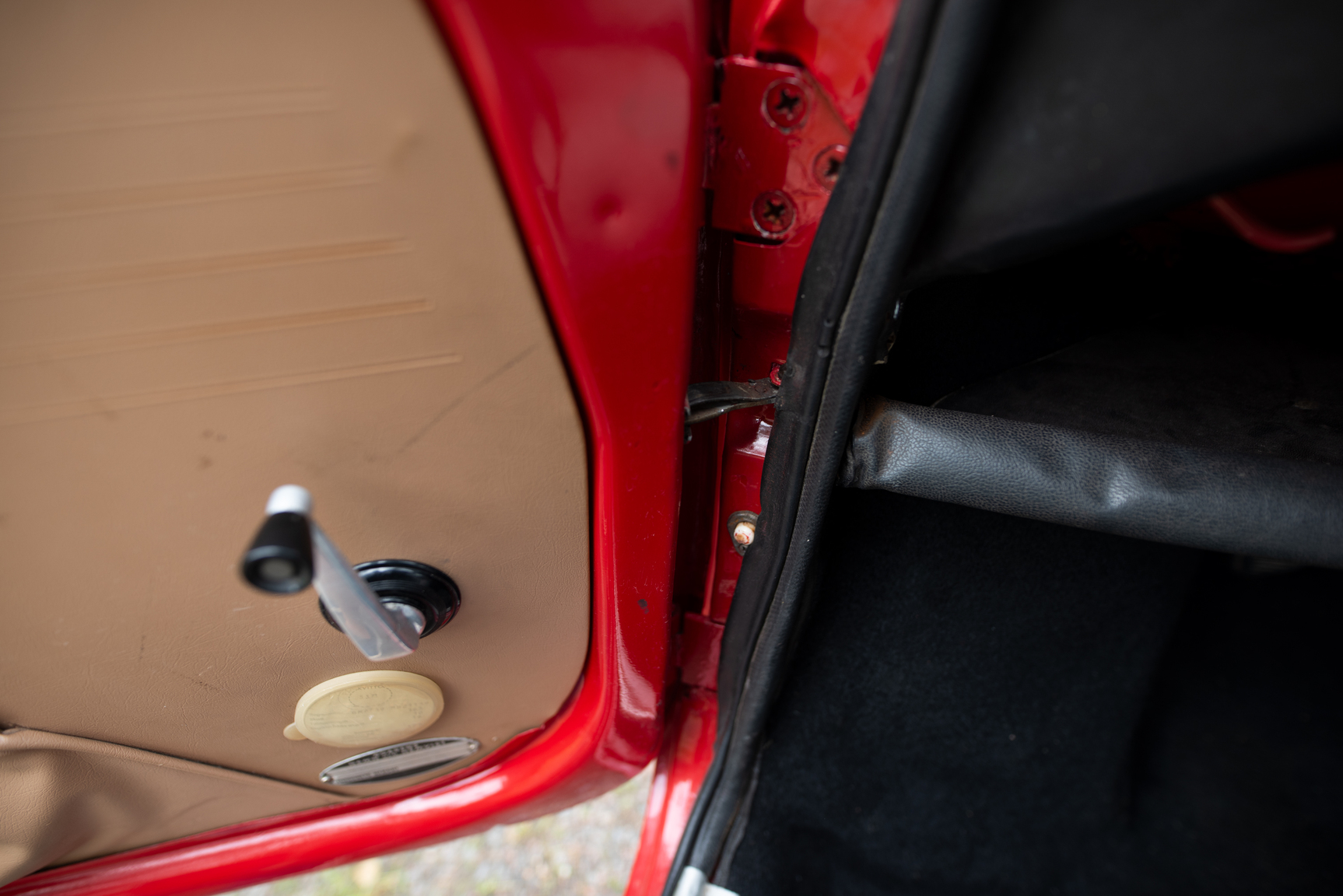 Interiörbild 1968 Fiat 600D