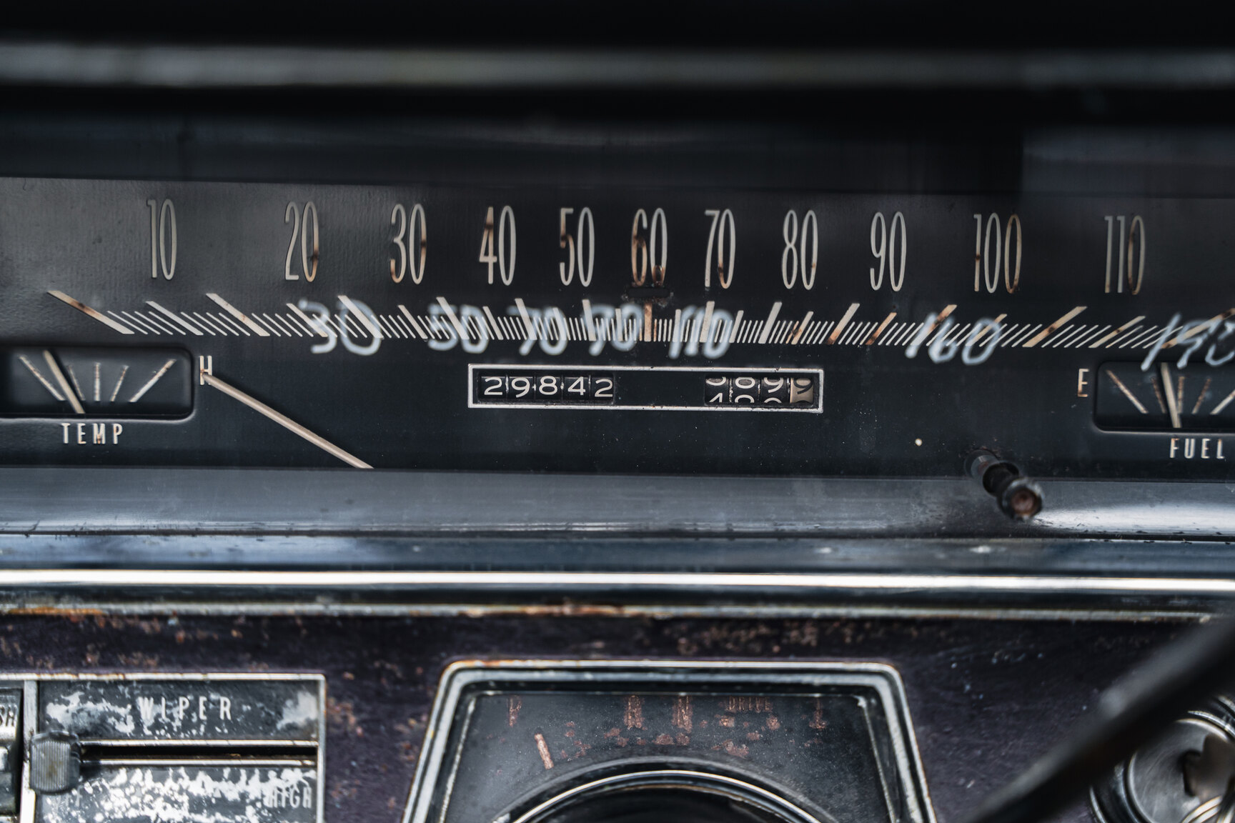 Interior image of 1968 Cadillac De Ville Convertible