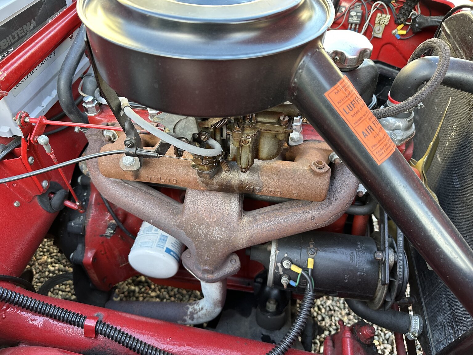 Image of 1965 Volvo PV Cabriolet mechanics