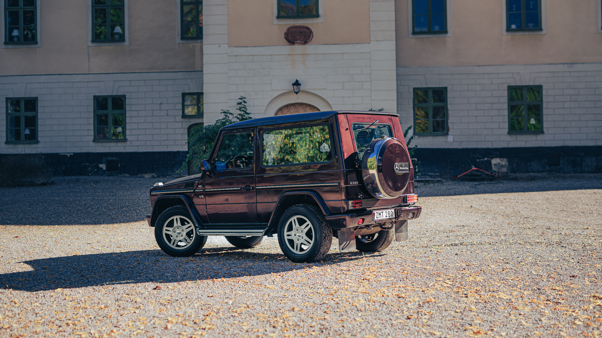 Exteriörbild på 2000 Mercedes G500 Classic Special Edition