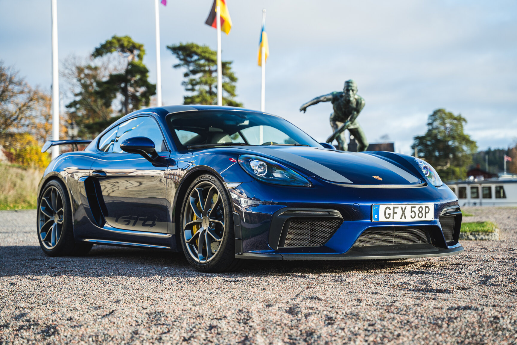 Exterior image of 2020 Porsche 718 Cayman GT4