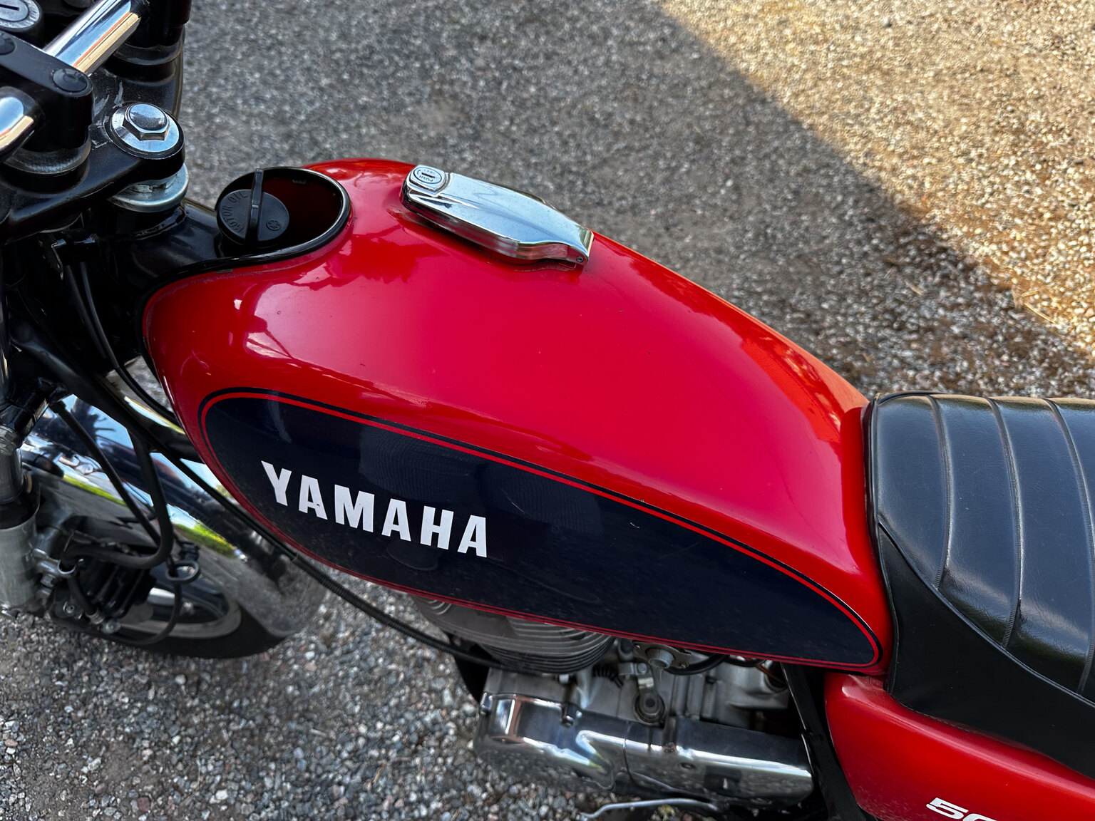 Aussenfoto 1979 Yamaha SR500