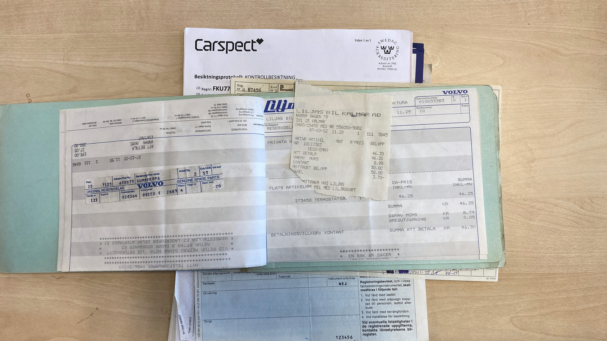 Documentation for 1966 Volvo Amazon (13)