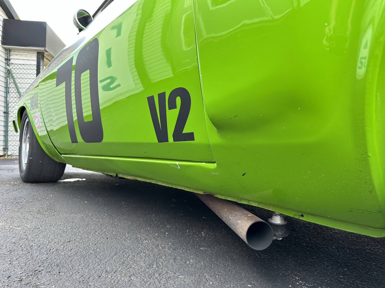 Exteriörbild på 1970 Dodge Challenger Race Car