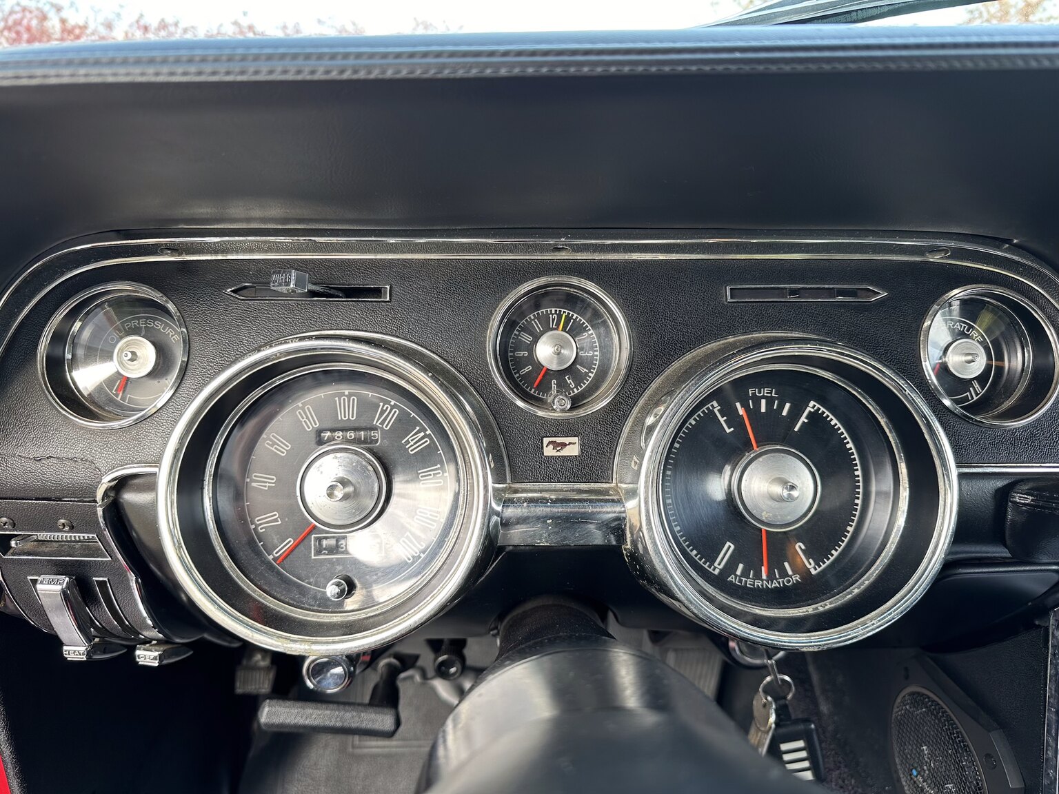 Innenraumfoto von 1968 Ford Mustang Hardtop 3.3