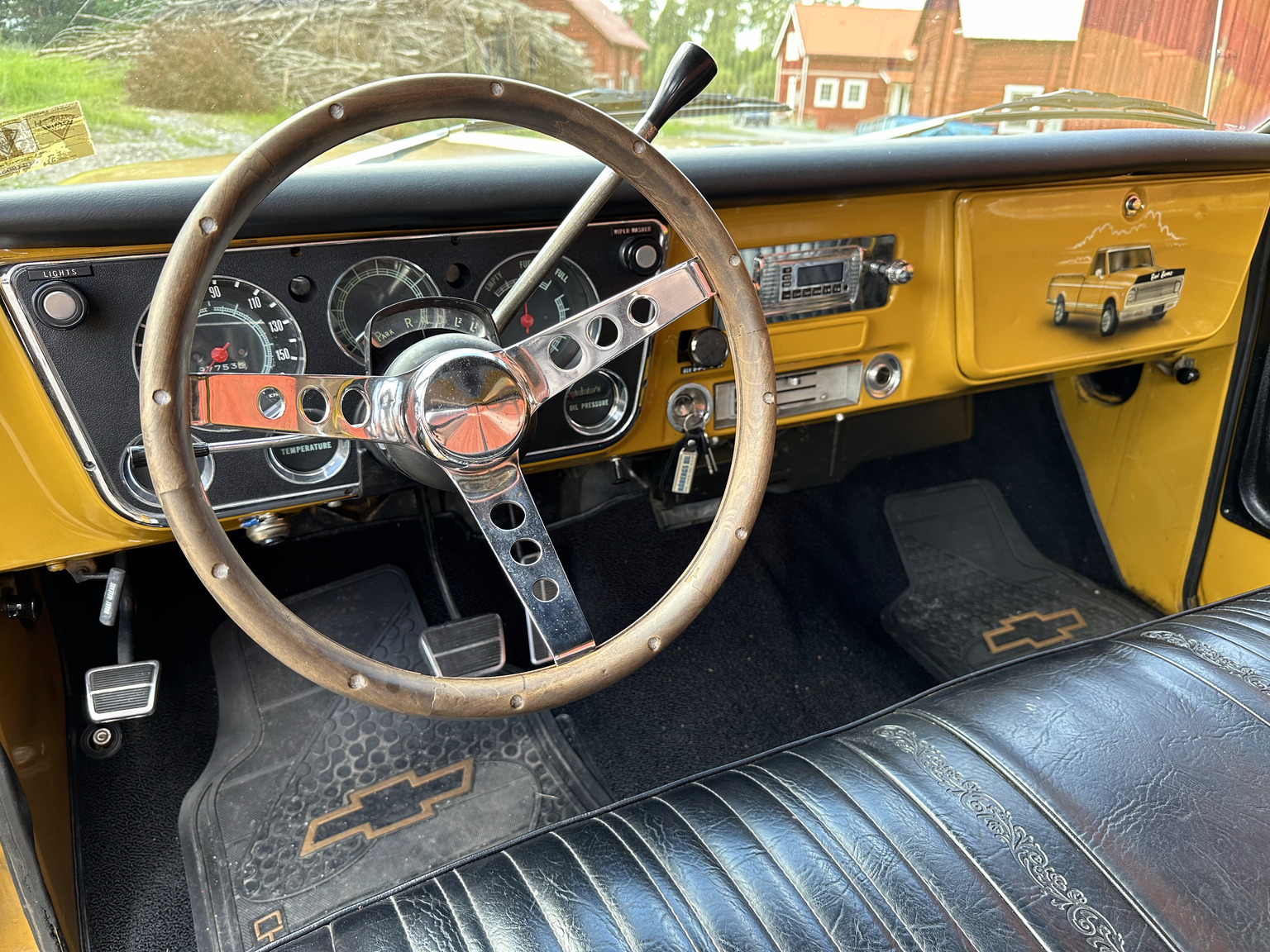 Interiörbild 1972 Chevrolet C10 Cheyenne (9)