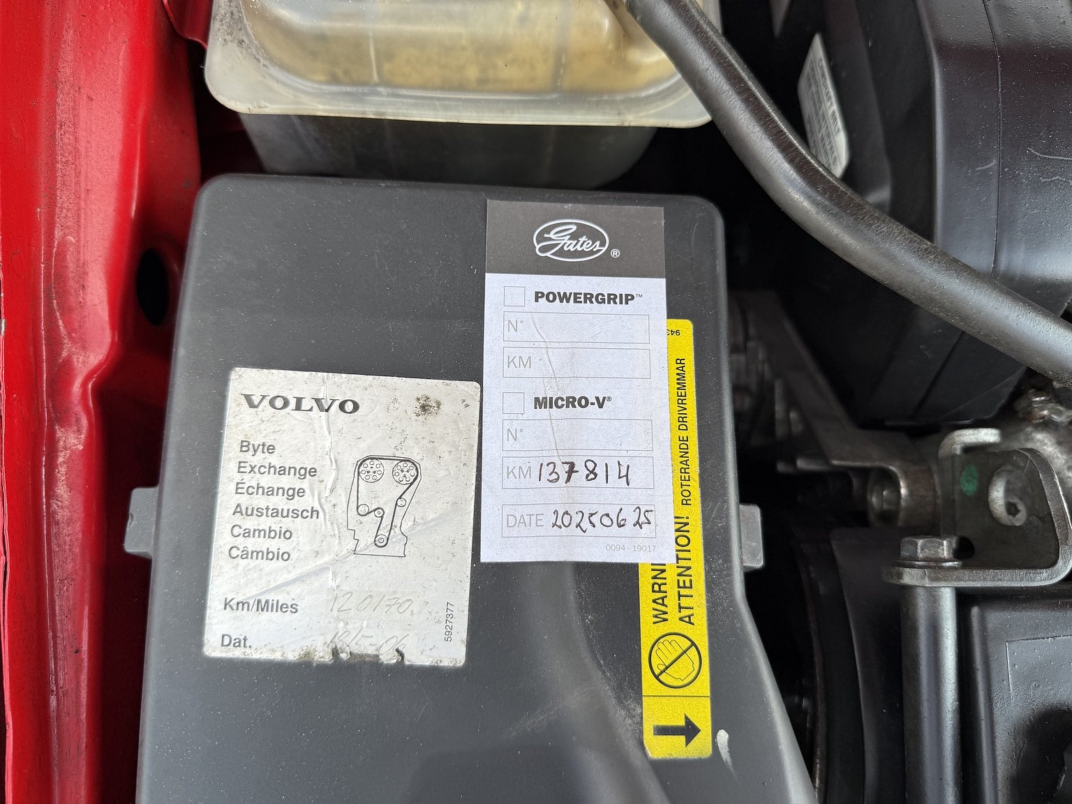 Image of 1996 Volvo 850 R "T-Röd" mechanics
