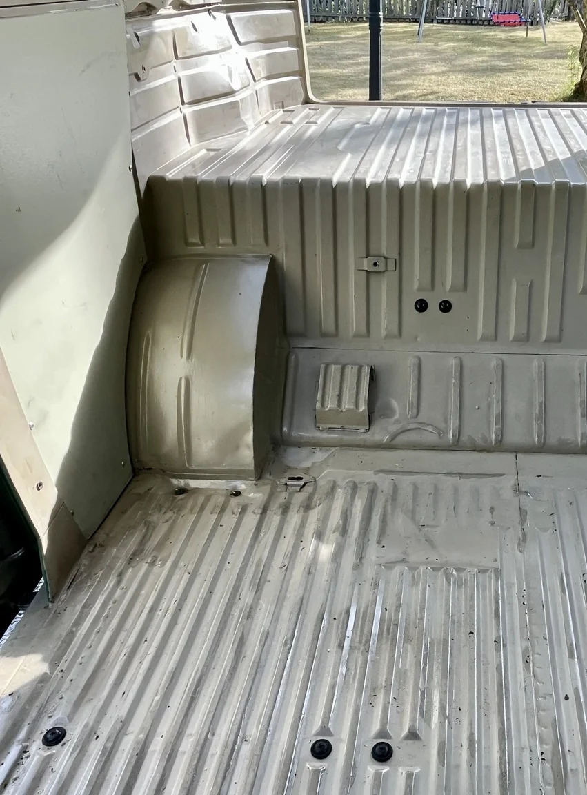 Innenraumfoto von 1974 Volkswagen Transporter T2 (53)