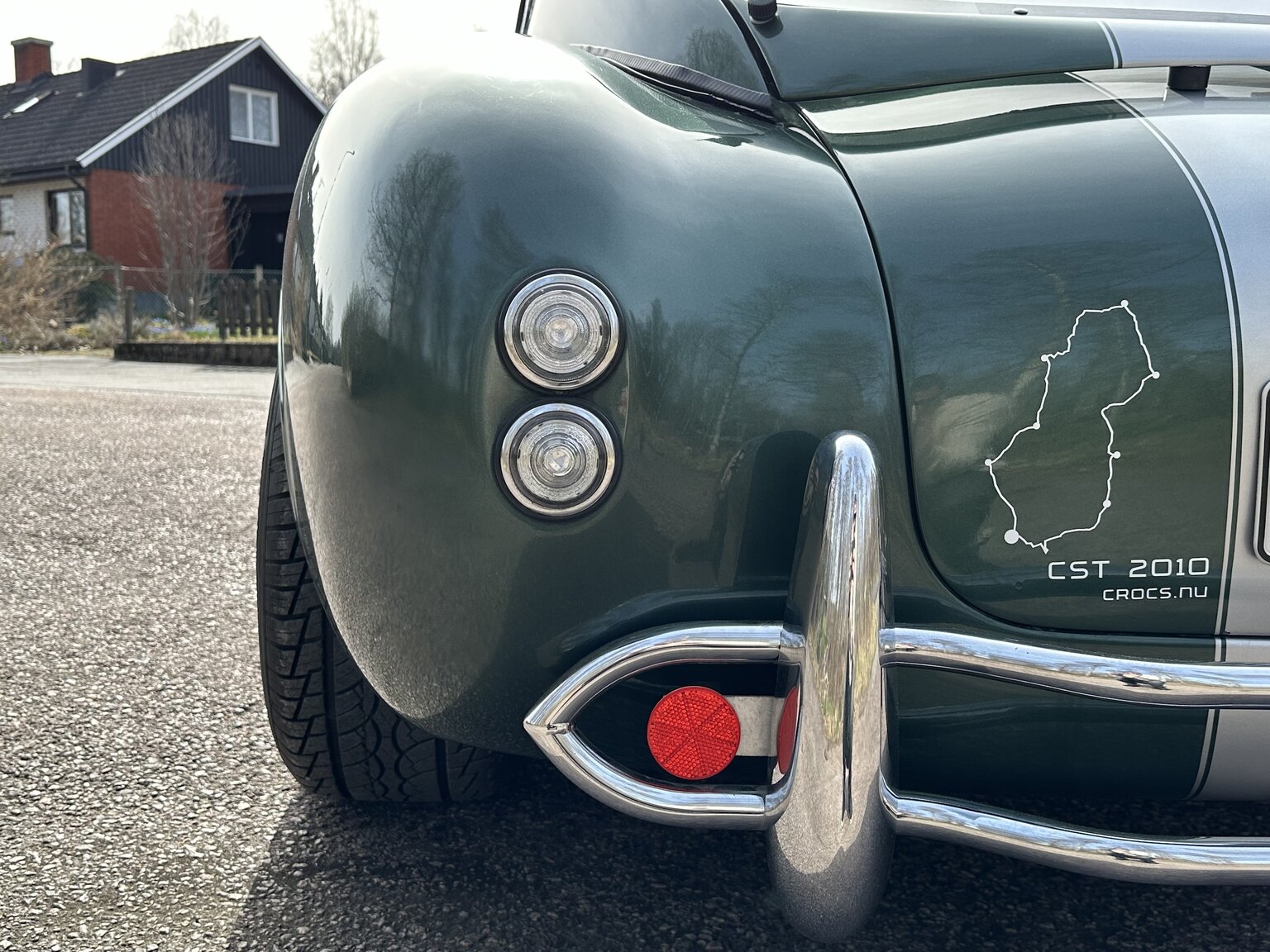 Exteriörbild på 2008 AC Cobra replica
