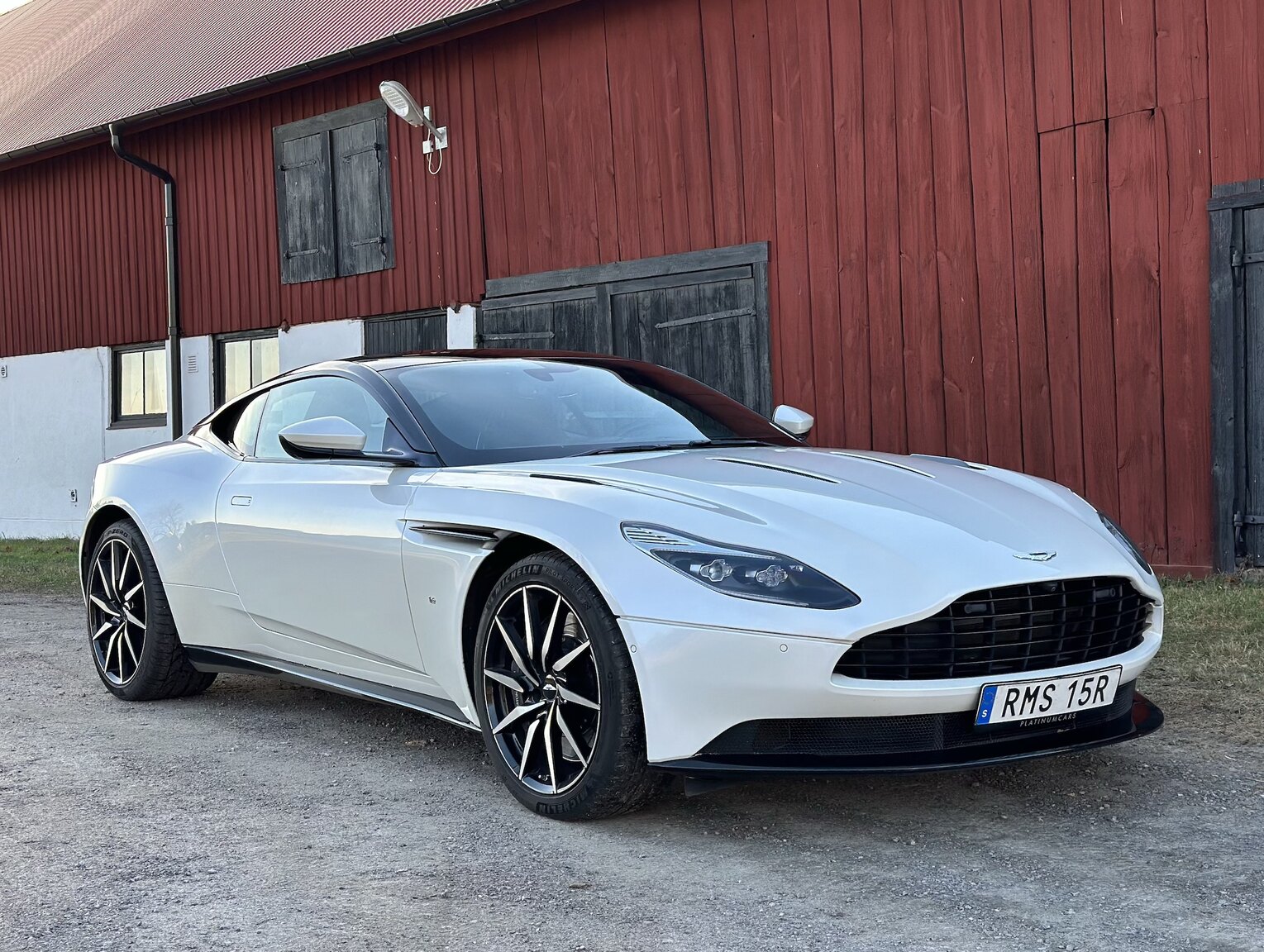 Exterior image of 2018 Aston Martin DB11