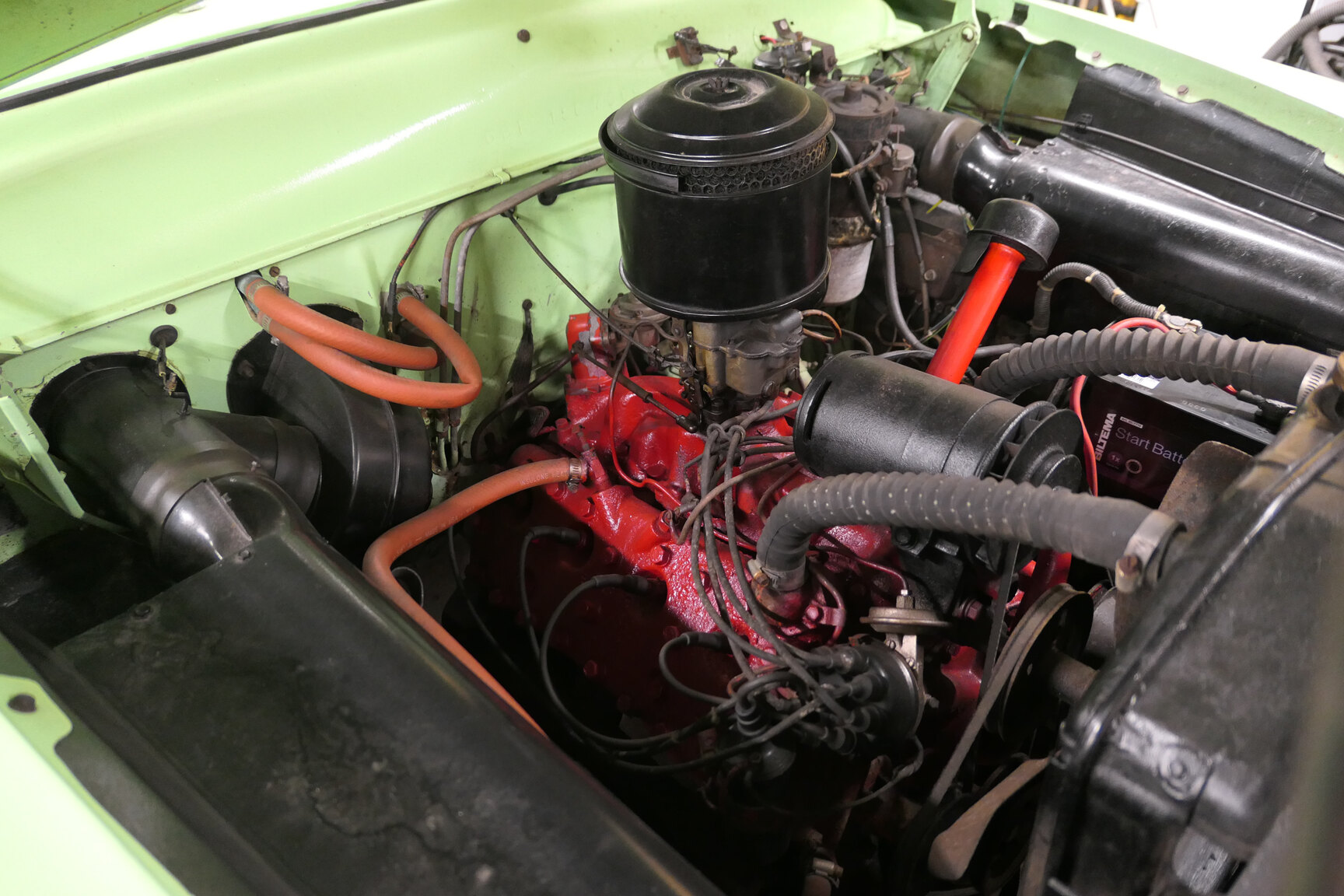Image of 1949 Ford Custom Convertible mechanics