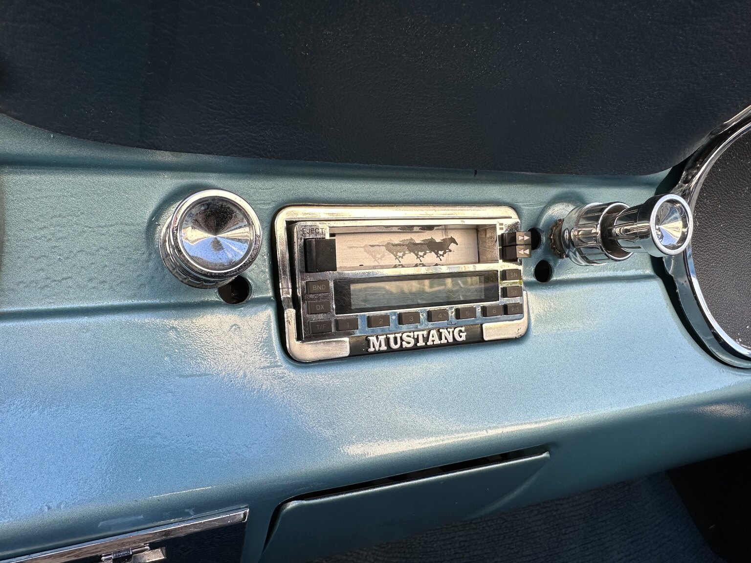 Interiörbild 1966 Ford Mustang Convertible
