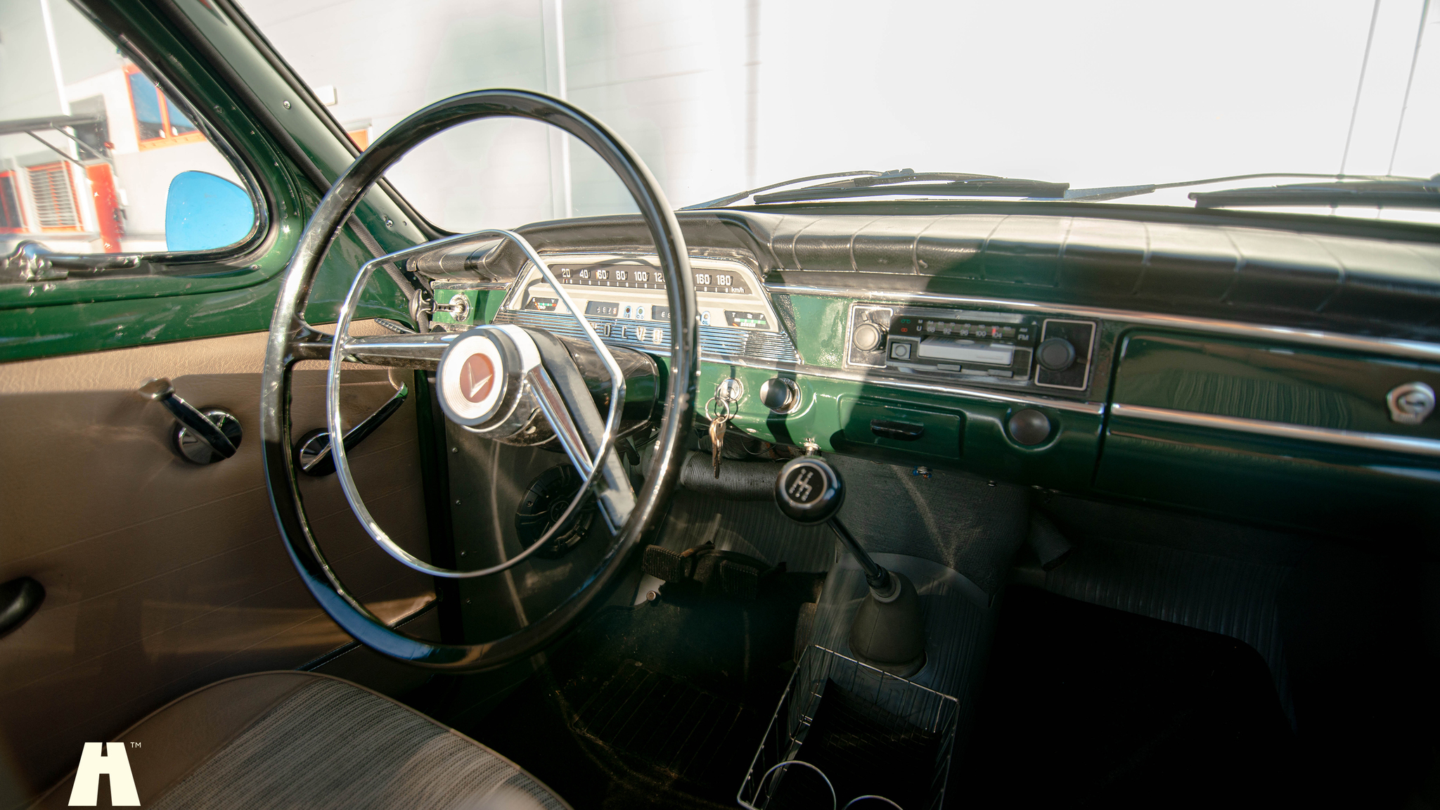 Interiörbild 1961 Volvo PV 544 Sport