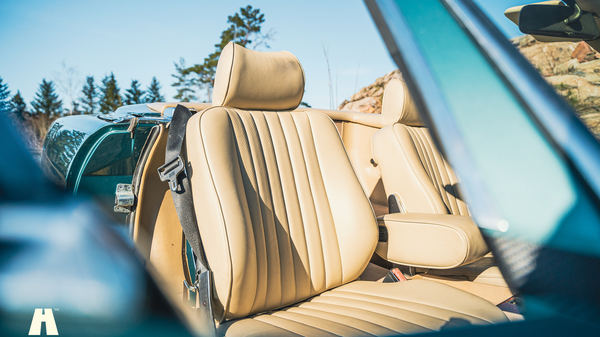 Interiörbild 1985 Mercedes-Benz 380 SL