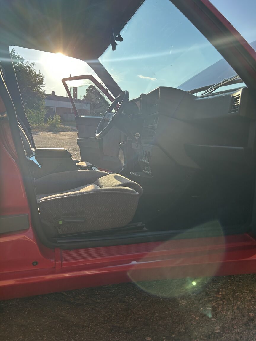 Interiörbild 1988 Alfa Romeo 75 (18)