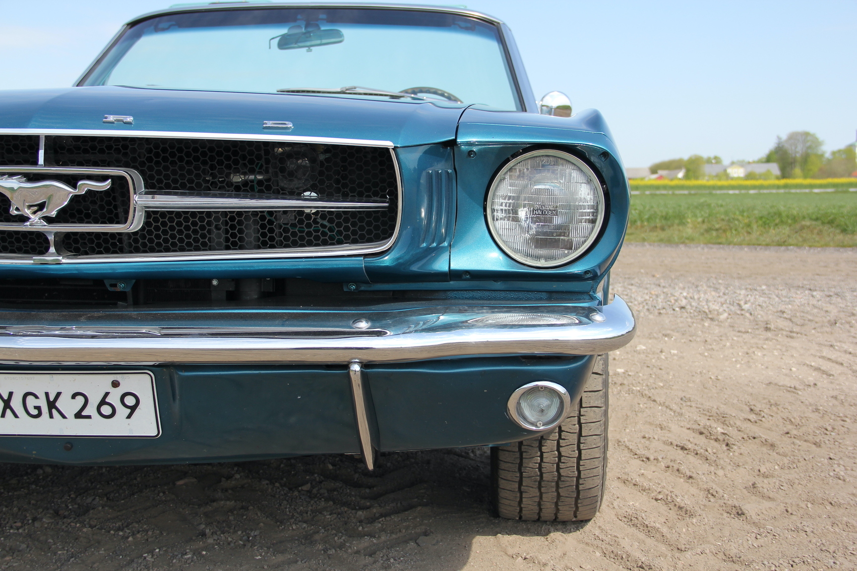 Aussenfoto 1966 Ford Mustang 289 Cabriolet (41)