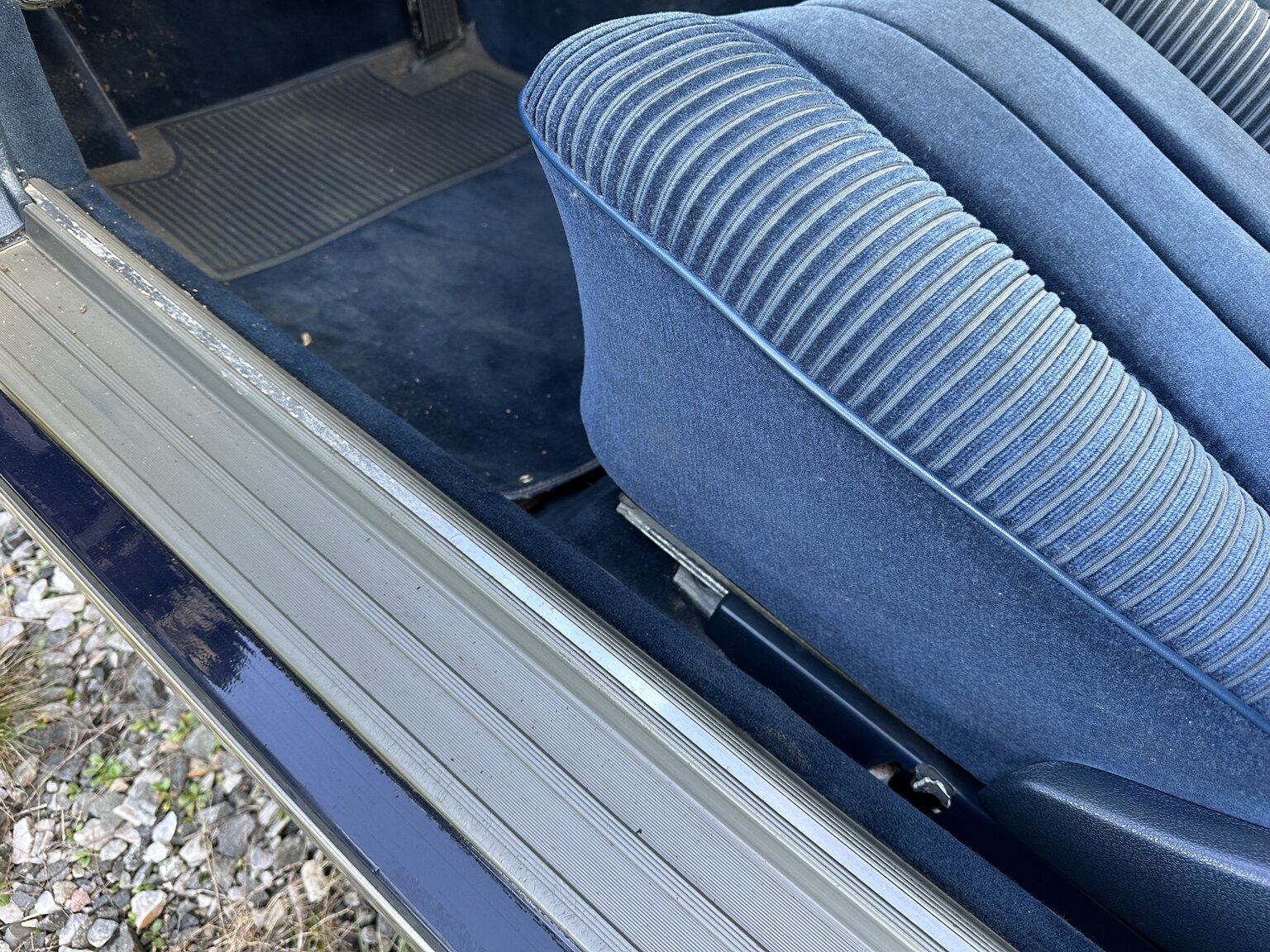 Interiörbild 1975 Mercedes-Benz 450 SEL 6.9 Bepansrad 