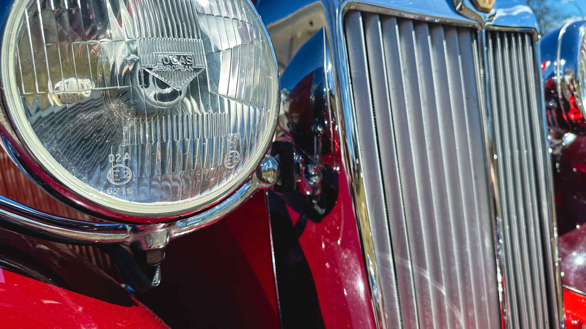 Aussenfoto 1951 MG TD MIDGET