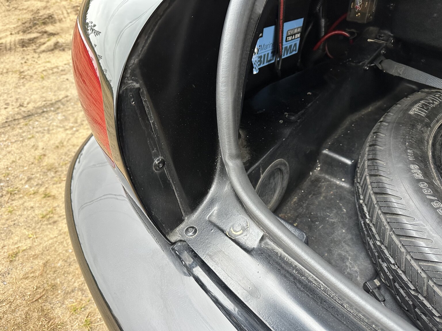 Interiörbild 1994 Chrysler Viper RT/10