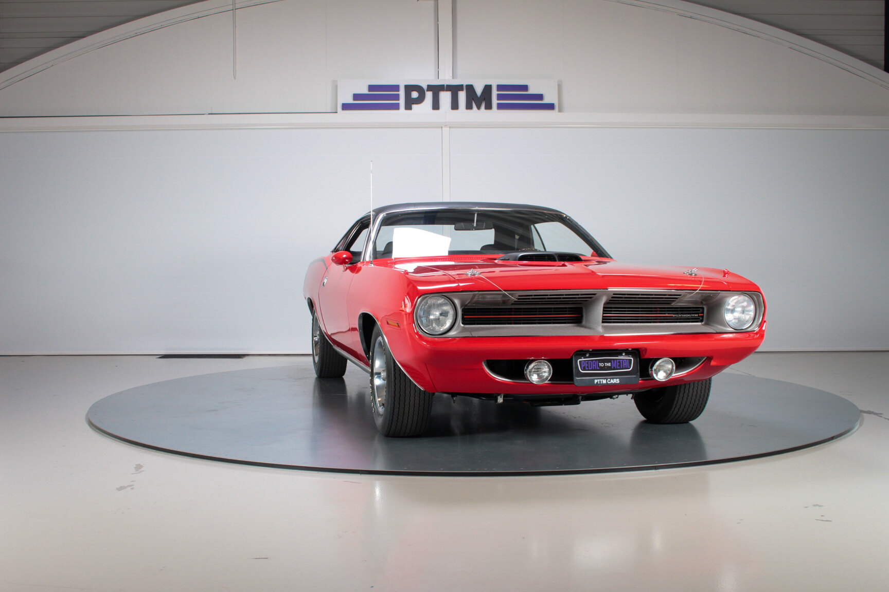 Exteriörbild på 1970 Plymouth Hemi Cuda