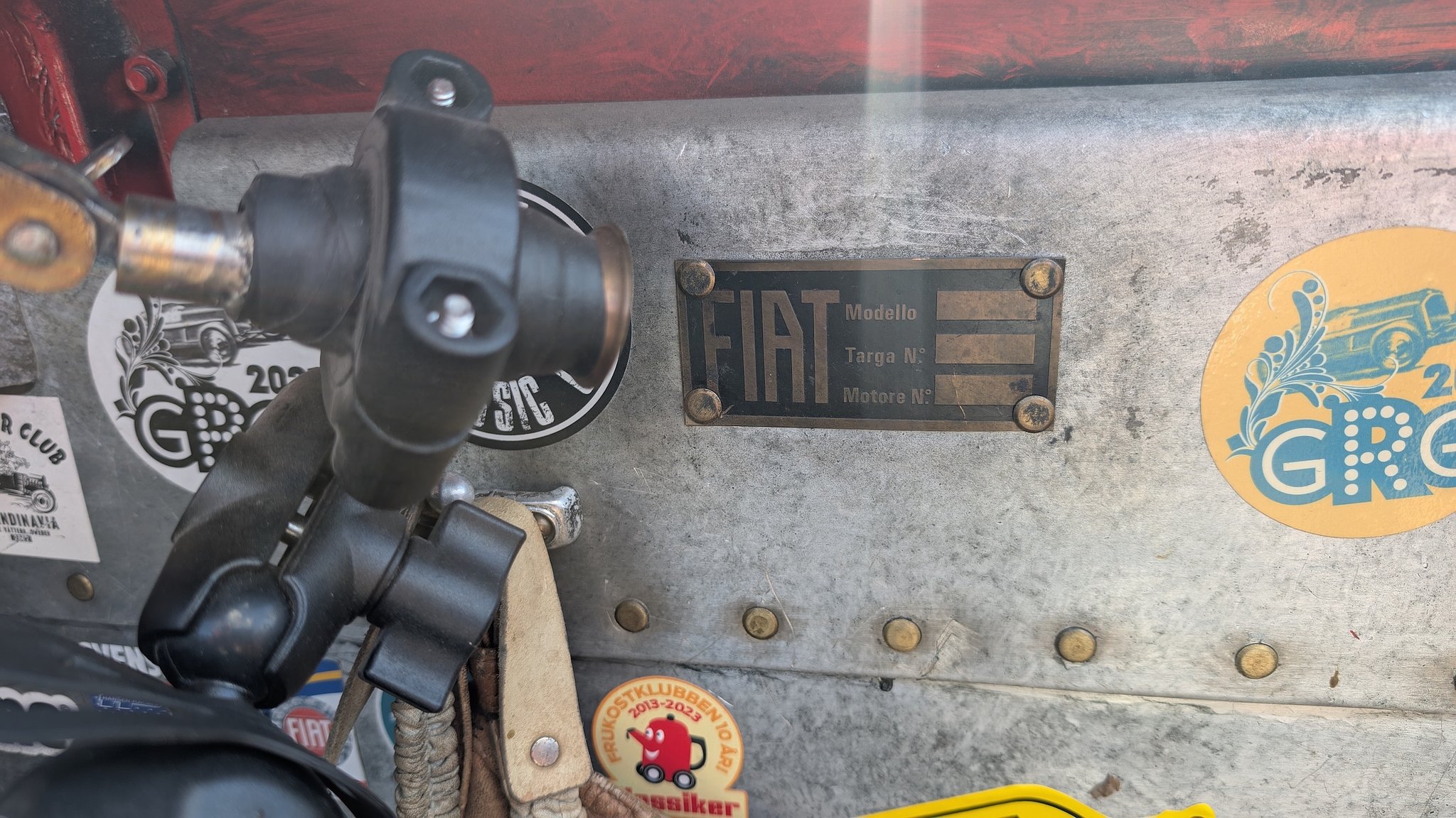 Interior image of 1929 FIAT 321C (521c) "Flying Fiona"