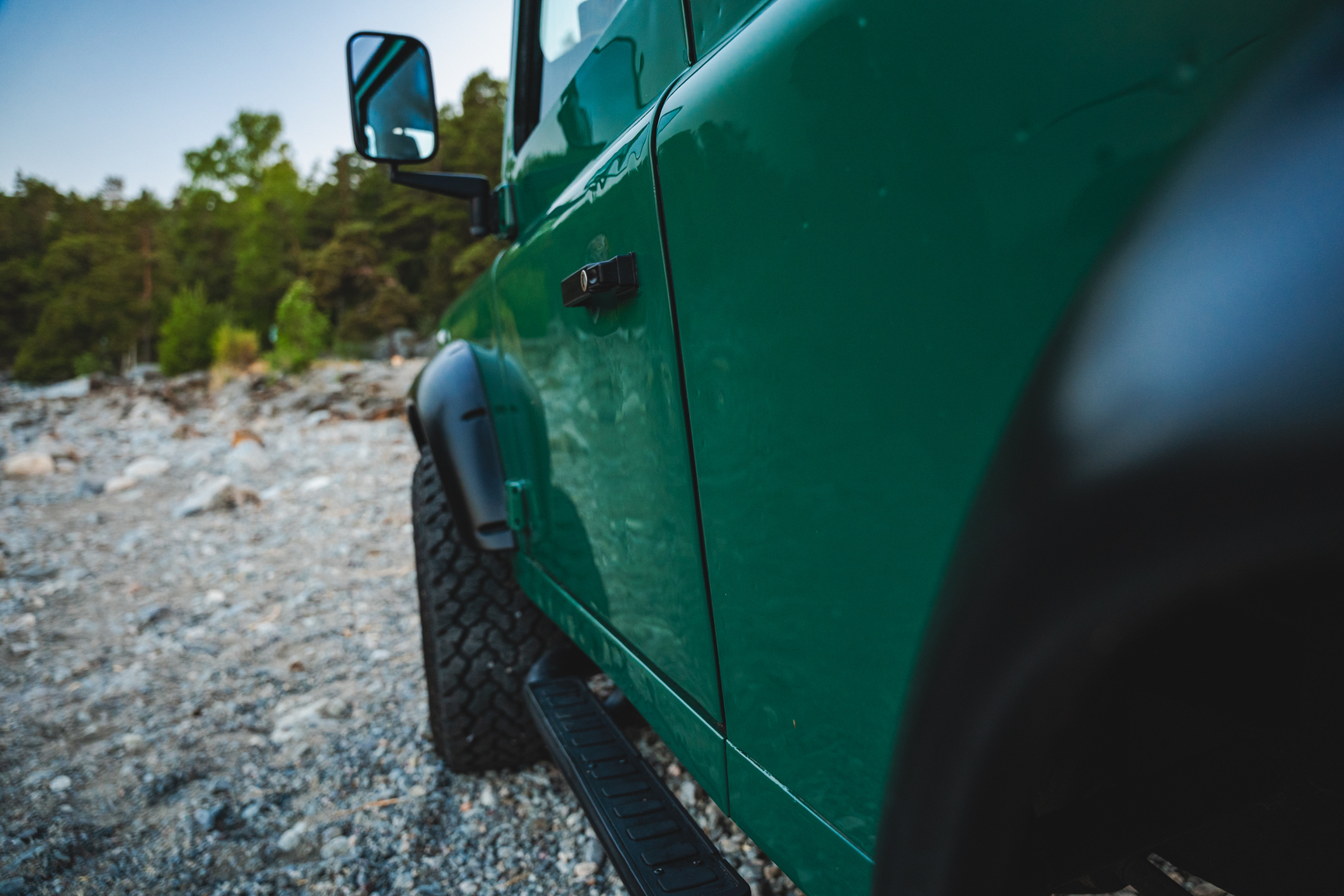 Exteriörbild på 2003 Land Rover Defender TD5 90 Pickup (84)